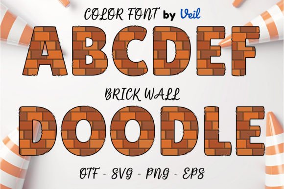 Brick Wall: A Playful Font for Creative Design Projects