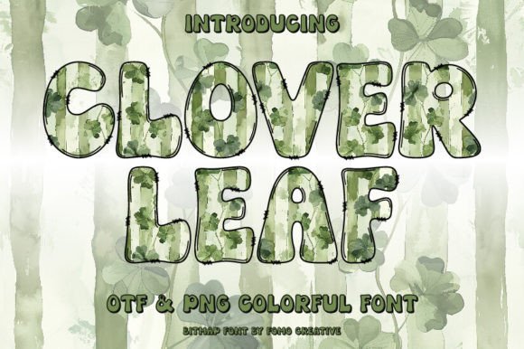Clover Leaf: Elevating Design with Dynamic Color Fonts