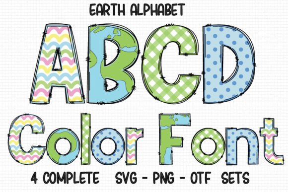 Earth Alphabet: Nature-Inspired Typography for Impactful Design