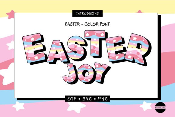 Elevate Your Designs with Easter Joy Typography