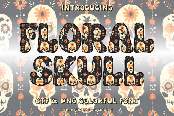Floral Skull Font: A Designer's Guide to Vibrant Typography