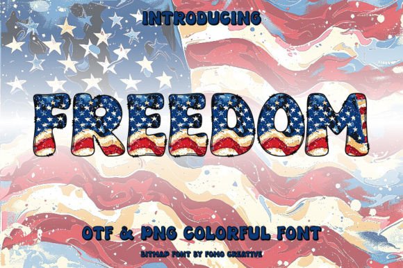 Freedom: The Vibrant Color Font for Creative Design