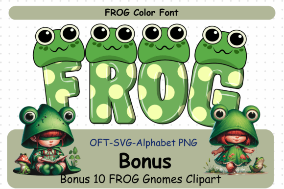 Introducing the FROG Font: Whimsical Typography for Creative Projects