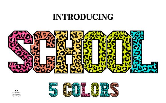 Leopardcolorful Yellow: A Fierce Design Asset