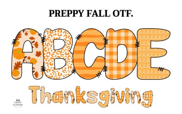 Preppy Fall Thanksgiving: Elevate Your Autumn Designs