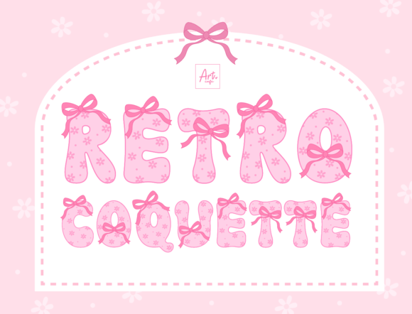 Retro Coquette: A Font That Whispers Vintage Charm