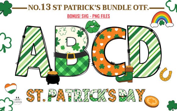 St. Patrick's Day Bundle: A Typographic Celebration