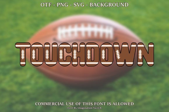 Touchdown: A Color Font for Impactful Visual Design